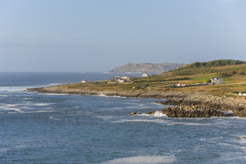 Coast of As Garzas (Malpica, La Coruna - Spain).