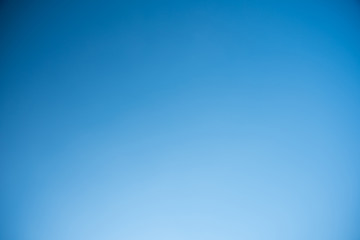 Blue and clear sky no clouds - obrazy, fototapety, plakaty