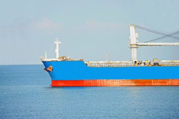 Fototapeta premium Bulk carrier ship