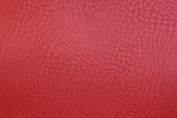 Red texture leather skin