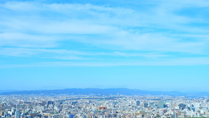 Obraz premium 大阪の都市風景