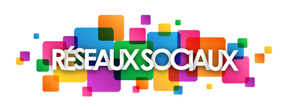 Ic&ocirc;ne Vecteur "RESEAUX SOCIAUX" 