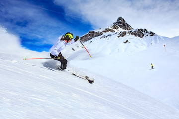 Fototapeta na wymiar Ski resort