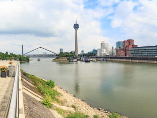 Fototapeta premium The Dusseldorf town