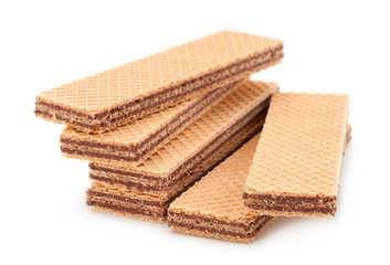 Wafer closeup on white