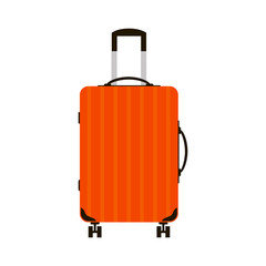 Travel bag vector illustration. Summer time, vacation