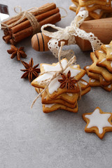 Christmas and new year cookies