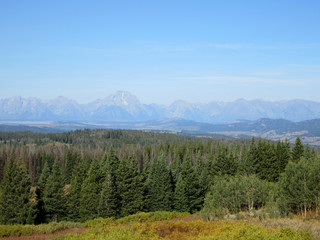 Fototapeta na wymiar Grand Teton landscape