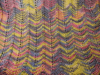 Knitted texture. Knitting. Yarn. Pattern.