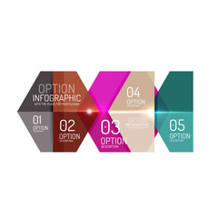 Infographic banner layouts