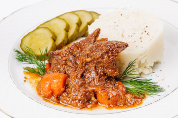 goulash with potato