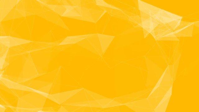 abstract plexus triangle loop background yellow