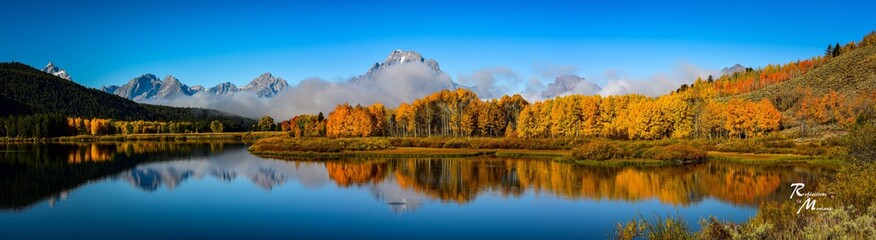 Oxbow Bend in Fall Colors