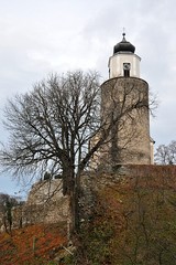 Fototapeta na wymiar stone church, the village of Zulova, Czech Republic, Europe