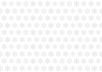 雪の結晶模様の背景イラスト 