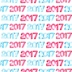 2017 seamless pattern