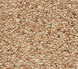 Sand washed gravel texture. Floor finishing surface, sand washed.
