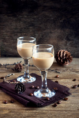 Irish cream coffee liqueur