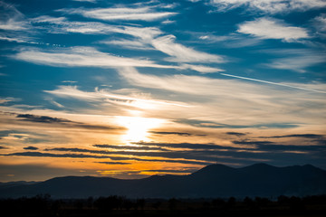 Fototapeta premium Amazing sky and clouds