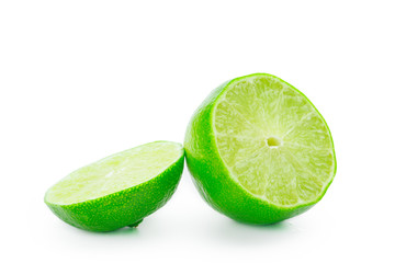 Lime isolated
