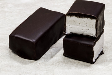 chocolate candy close-up