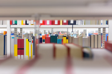 plain library background