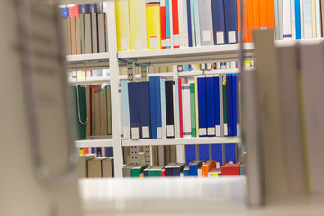 plain library background