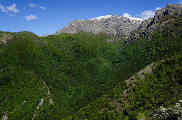 Fototapeta na wymiar Botev peak in Stara Planina mountain, Bulgaria