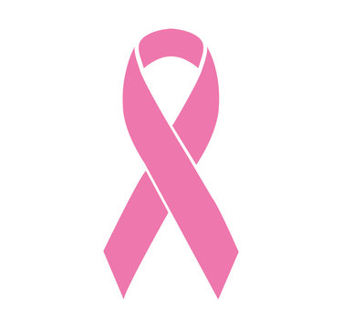 breast cancer awareness.Pink ribbon vector 