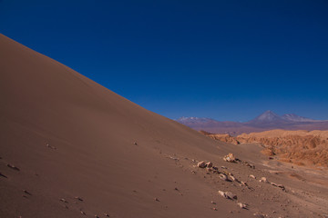 Fototapeta na wymiar moon valley landscape, Atacama desert, Chile