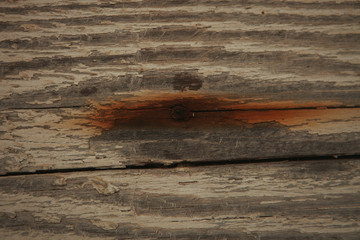 Old wood worn