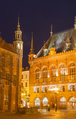 Toruń Stare Miasto nocą © Agnieszka Rodowicz