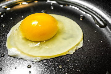 Spiegelei gebraten