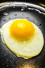 Spiegelei gebraten