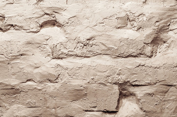 Old grunge brick wall background