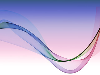 Nice soft flame wave abstract background