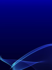 Beautiful dynamic flame wave abstract background