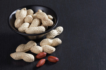 Peanuts in bowl