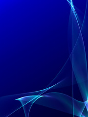 Beautiful dynamic flame wave abstract background