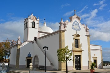 Igreja de Sao Lourenco church in Almancil, Portugal.