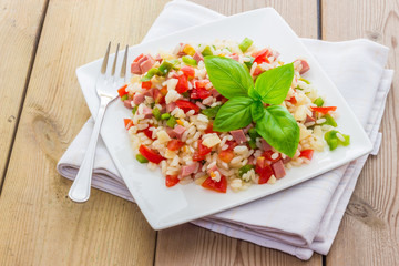 Rice salad
