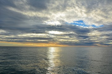 Dawn in Kaikoura, New Zealand.