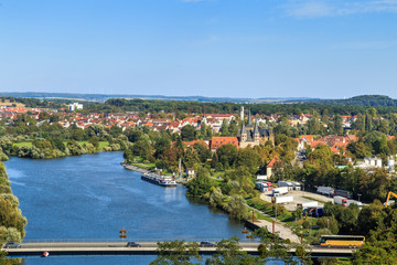 Fototapeta na wymiar Burgen und Schlösser am Neckar