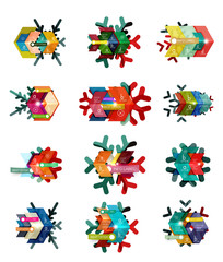 Vector sale Christmas banner template