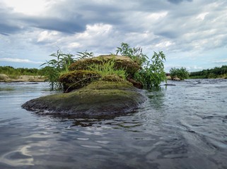 Obraz premium river and sky