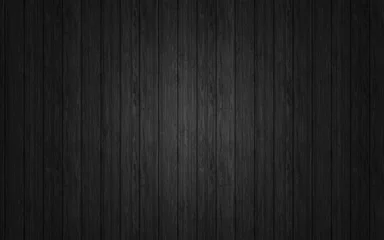 Rolgordijnen Zwarte houtstructuur © phaelshoots