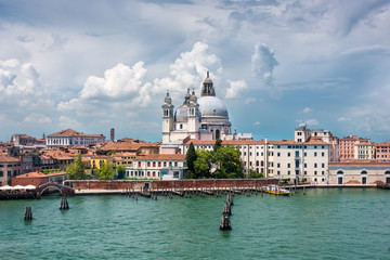 Fototapeta na wymiar Harbor in Venice, Italy