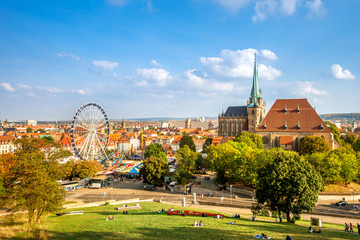 Erfurt, Ausblick über die Stadt
