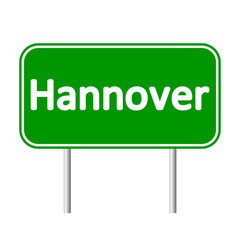 Hannover road sign.