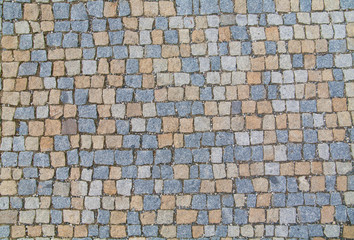 Stone pavement texture. 